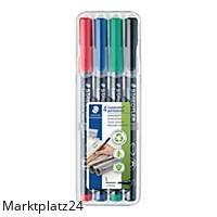 LUMOCOLOR 313 OHP STIFT PERM 0,4 SOR BX4