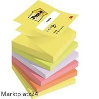 POST-IT R330NR Z-NOTE 76X76 NEON SOR BX6