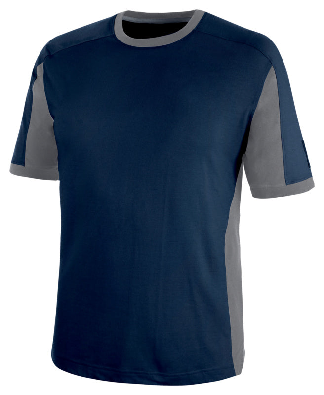 T-SHIRT CETUS DUNKELBLAU/GRAU XS