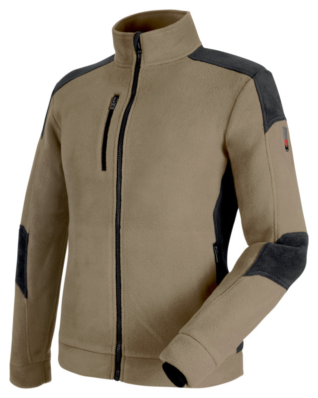 FLEECEJACKE CETUS BEIGE/ANTHRAZIT XS