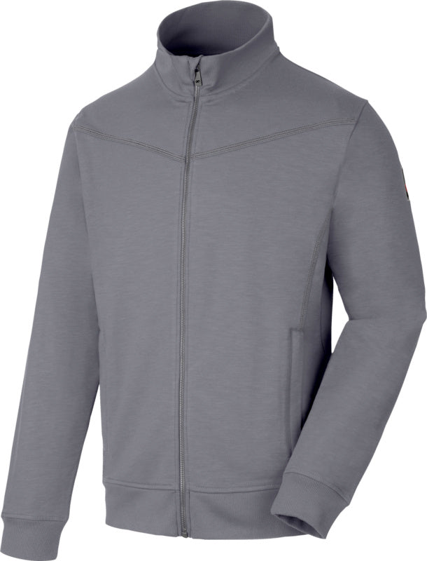 SWEATJACKE STRETCH X GRAU XS