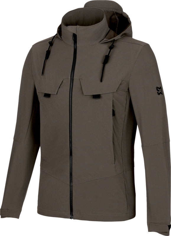 STRETCHJACKE LOOP DUNKELGRAU XS