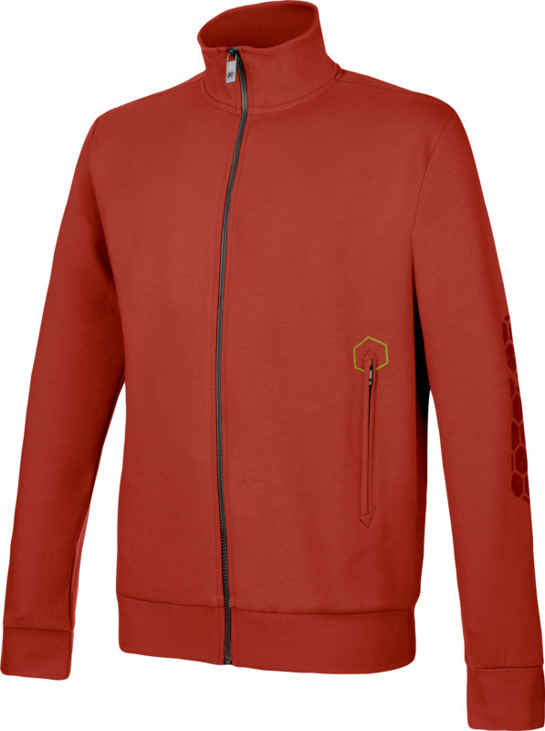 SWEATJACKE FUSION KUPFERROT XS