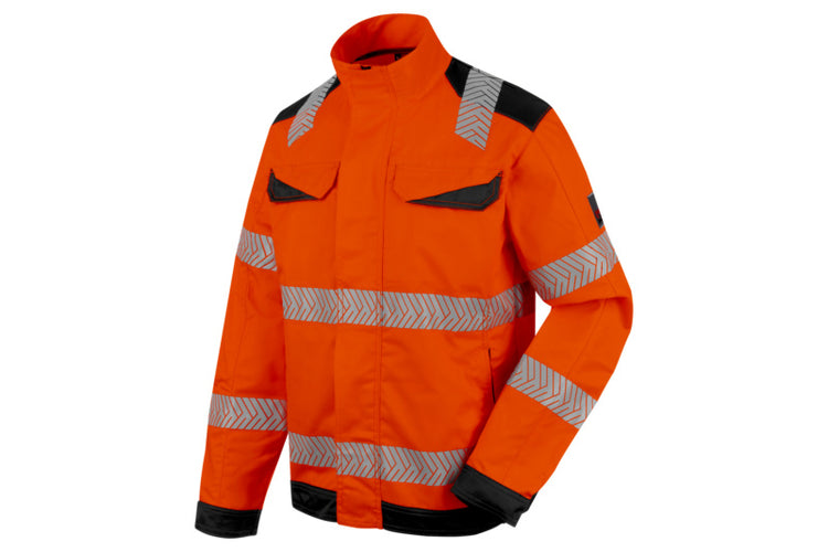 JACKE FLUO ORANGE/ANTHRAZIT XS