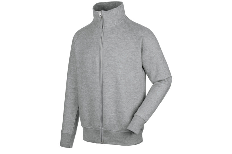 SWEATJACKE FULL ZIP JOB+ GRAU XS