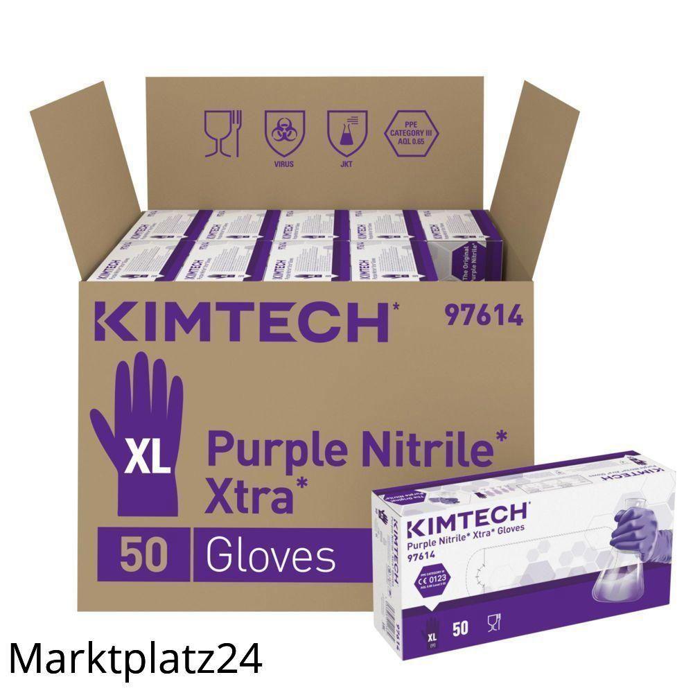 PURPLE NITRILE XTRA,pf. Gr.S, 50St/Box - Marktplatz24