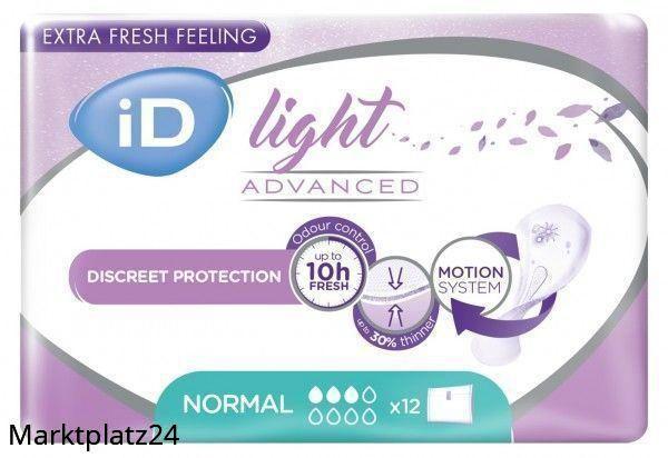 iD Light Advanced Normal, türkis, 12 St/Btl. - Marktplatz24