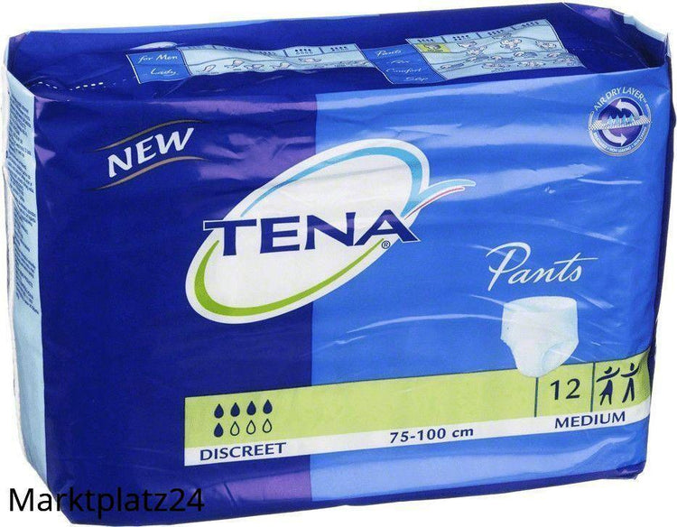 TENA Pants Discreet, Gr.M, 12 St/Btl. - Marktplatz24