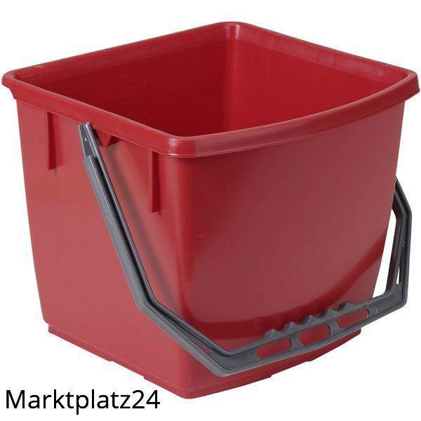 Eimer, 15L, rot, 1 St. - Marktplatz24