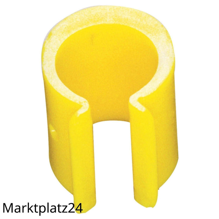 Halteclip, gelb, Kunststoff, 1 St. - Marktplatz24