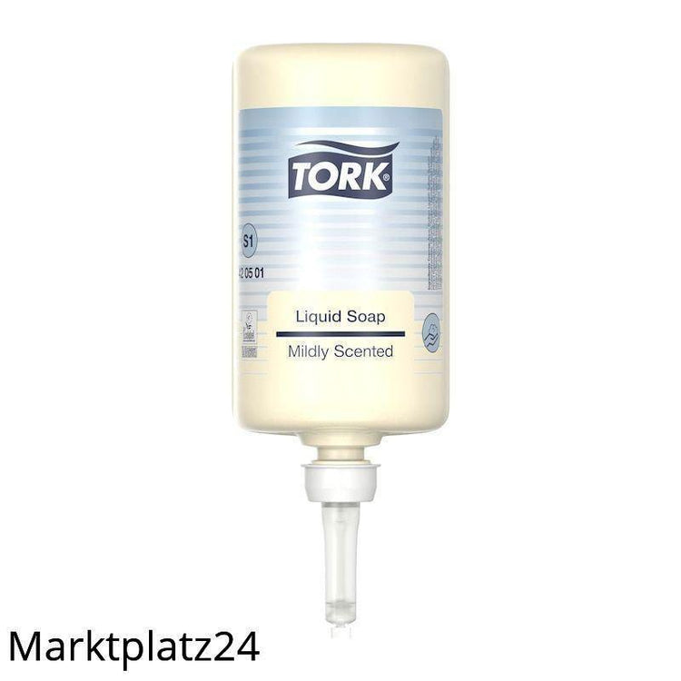 Tork mild duftende Hand Flüssigseife, 6x1L Fl/Krt. - Marktplatz24