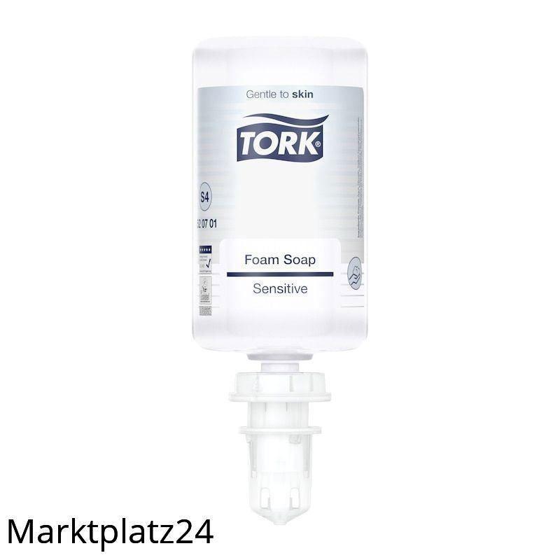 Tork Sensitive Schaumseife Extra mild, 6x1L Fl/Krt. - Marktplatz24