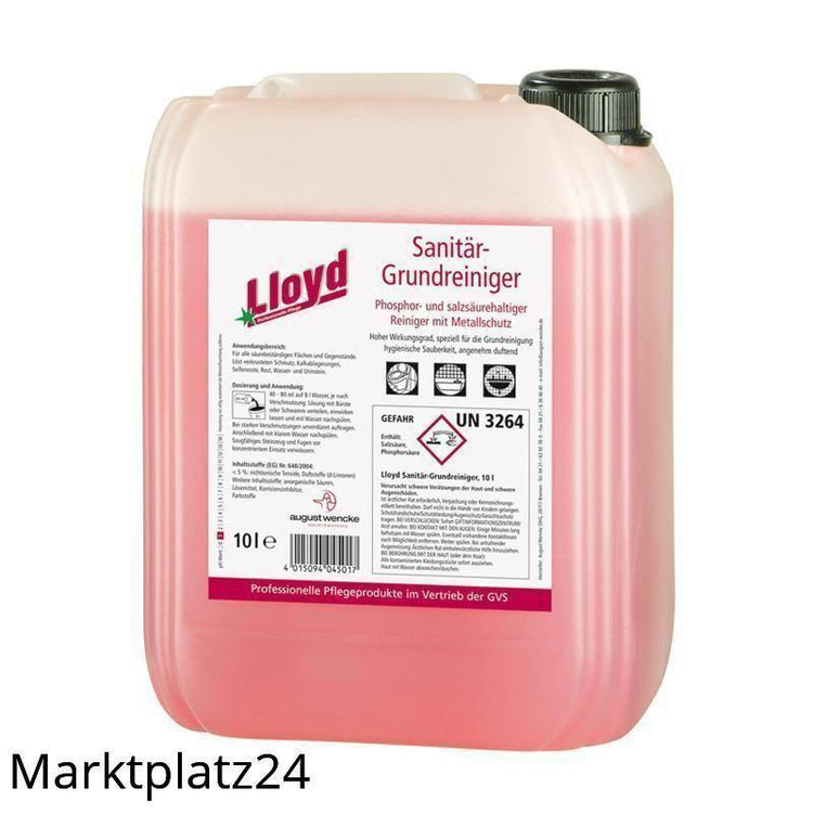 Lloyd Sanitär-Grundreiniger,10L Kanister - Marktplatz24