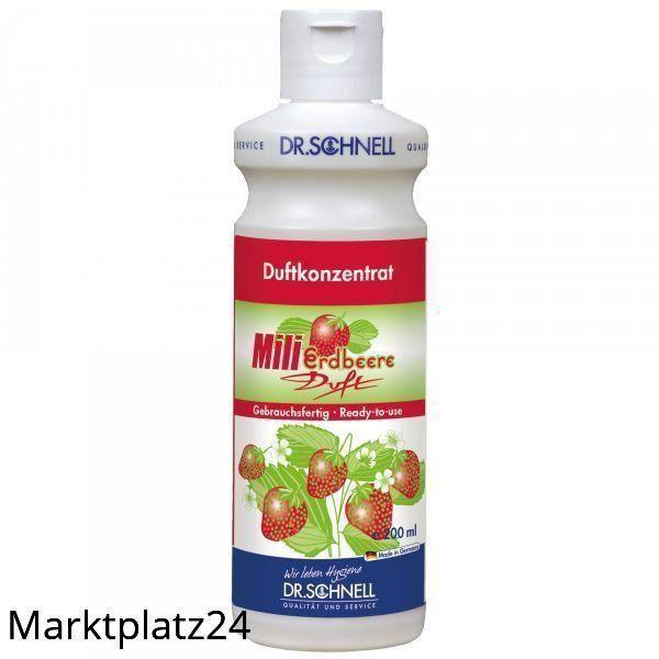 Mili Duftkonzentrat, Erdbeere, 200ml Flasche - Marktplatz24