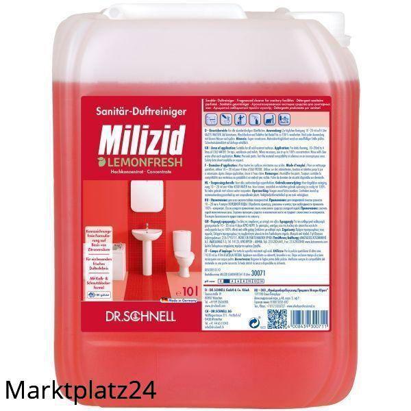 Milizid Lemonfresh, 10L Kanister - Marktplatz24