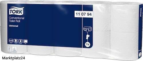 Tork Universal Toilettenpapier, Kleinrolle, 2lg, 13x9,5cm, weiß, 250 Bl., 7x10 Ro/Pk. - Marktplatz24