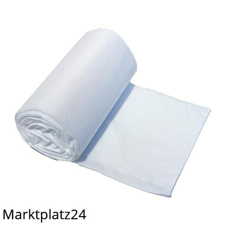 Abfallbeutel FIRST PLUS, LDPE, 30L, weiß, 500x600mm, 12my, 50 St/Ro. - Marktplatz24