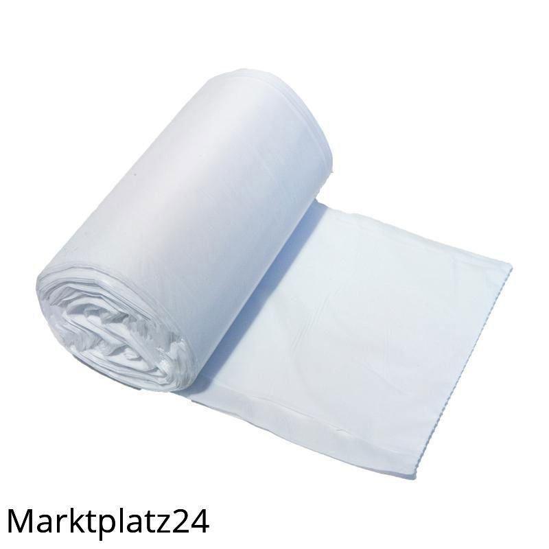 Abfallbeutel FIRST PLUS, LDPE, 30L, weiß, 500x600mm, 12my, 50 St/Ro. - Marktplatz24