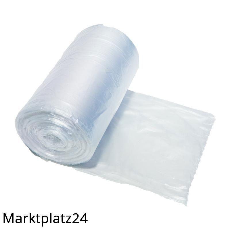 Abfallbeutel, HDPE, 30L, transparent, 490x600mm, 4,5my, 50 St/Ro. - Marktplatz24