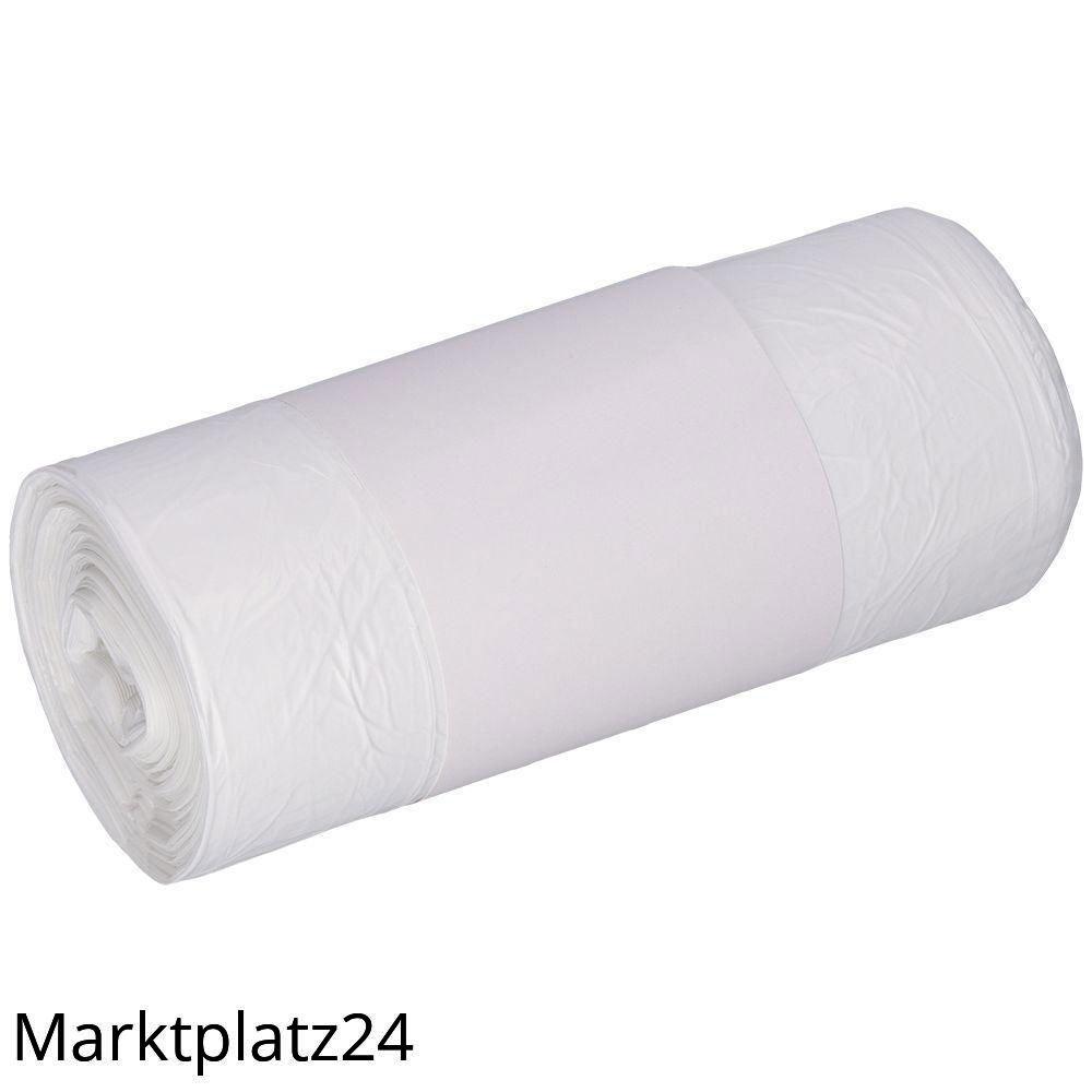 Abfallbeutel, LDPE, 60L, weiß, 600x720mm, 50 St/Ro. - Marktplatz24