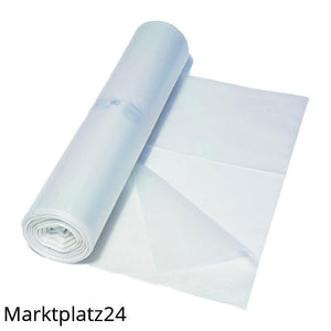 Abfallsäcke LDPE, 120L, transparent, 700x1100mm, Typ60, 35my, 25 St/Ro. - Marktplatz24