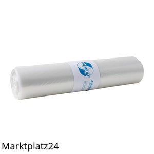 Abfallsäcke PREMIUM, LDPE, 70L, transparent, 575x1000mm, 60my, 25 St/Ro. - Marktplatz24