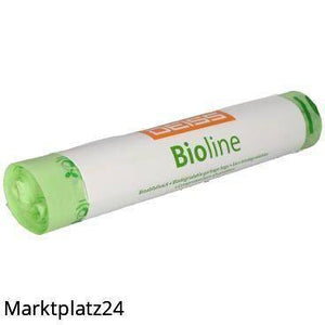 Biolline-Bioabfallsäcke, 160L, natur, 500+450x1100x0,025 mm, 3 St/Ro. - Marktplatz24