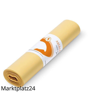 TAPIRA plus Abfallsäcke, LDPE, 70L,gelb, 575x1000mm, 37my, 25 St/Ro. - Marktplatz24