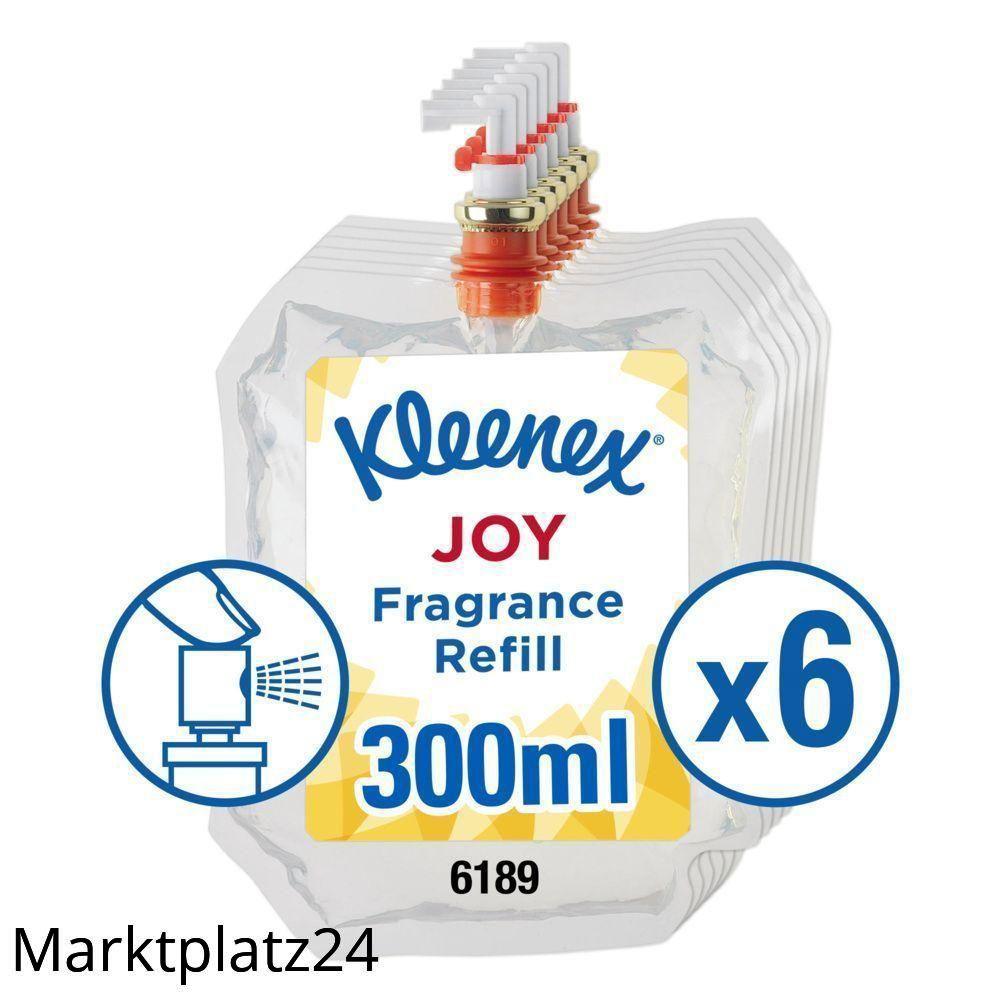 Kleenex Joy Lufterfrischung, 6Btl.Ã¡ 300ml/VE - Marktplatz24