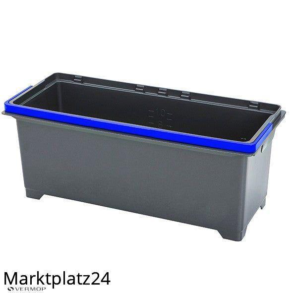 Box, 10L, anthrazit/blau, Rezyklat, 1 St. - Marktplatz24