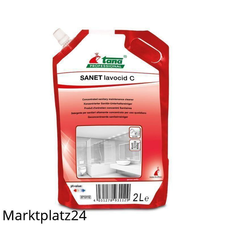 sanet lavocid C, 2L Nachfüllbeutel - Marktplatz24